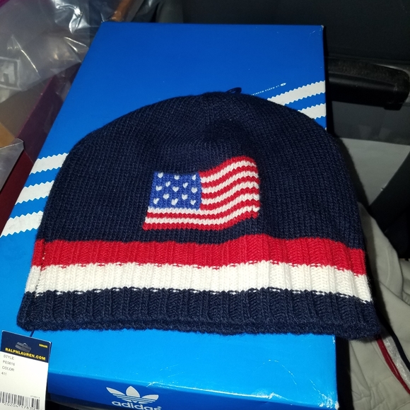 Polo Ralph Lauren American Flag Skullcap - Picture 3 of 3